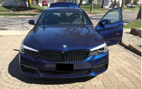 Решетка радиатора BMW 5 G30 2016-2020