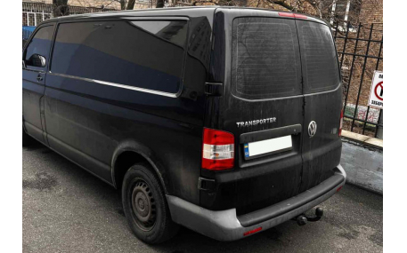Накладка на задний бампер Volkswagen T6