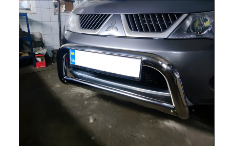 Защита передняя Mitsubishi Outlander XL