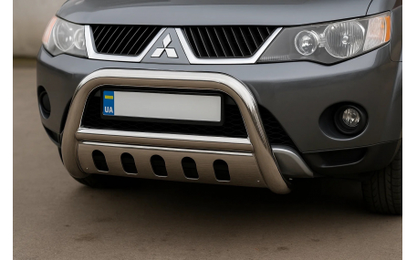 Защита передняя Mitsubishi Outlander XL