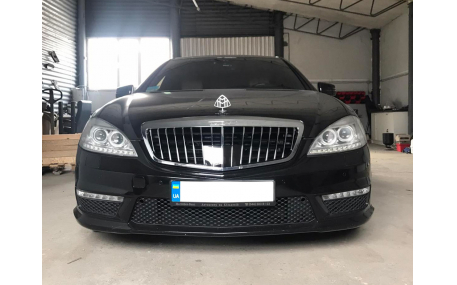 Решетка радиатора Mercedes S-class W221 2009-2012