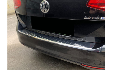 Накладка на задний бампер Volkswagen Passat B8