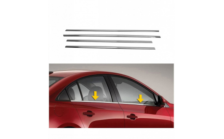 Хром накладки Chevrolet Cruze HB