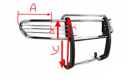 Защита передняя Toyota FJ Cruiser