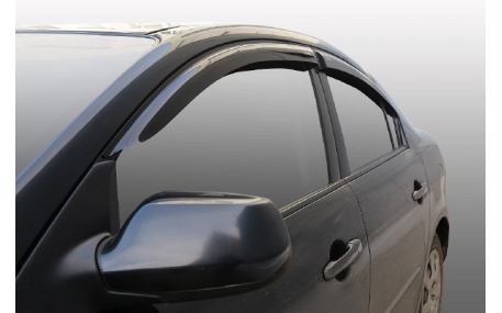 Дефлекторы окон Mazda 3