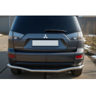 Защита задняя Mitsubishi Outlander