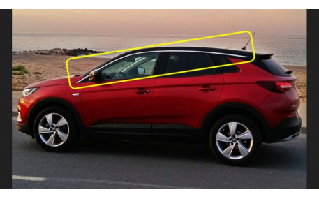 Хром накладки Opel Grandland X