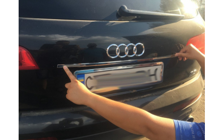 Хром накладки Audi Q7