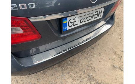 Накладка на задний бампер Mercedes E-class W212