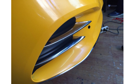 Хром накладки Mercedes C-class W205