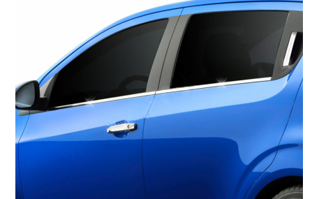 Хром накладки Chevrolet Aveo