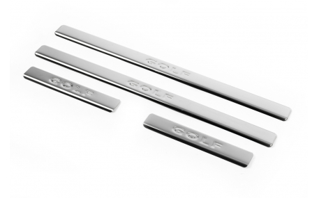 Накладки на пороги Volkswagen Golf 5