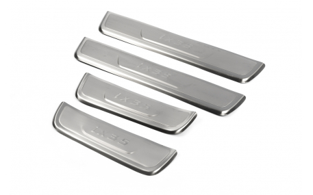 Накладки на пороги Hyundai ix35