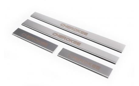 Накладки на пороги Jeep Grand Cherokee