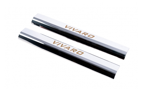 Накладки на пороги Opel Vivaro