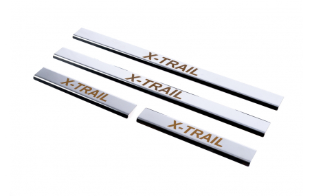 Накладки на пороги Nissan X-Trail T30
