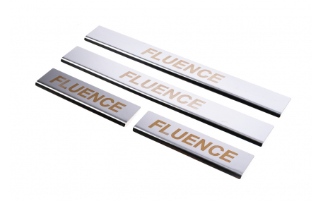 Накладки на пороги Renault Fluence