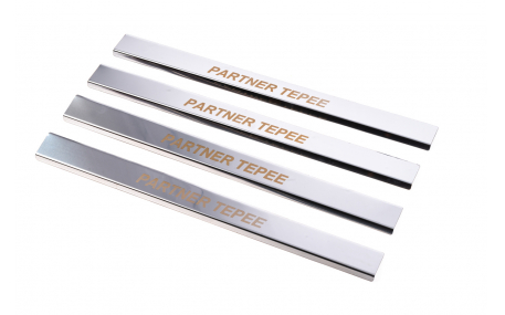 Накладки на пороги Peugeot Partner