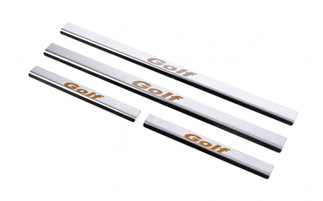 Накладки на пороги Volkswagen Golf 6
