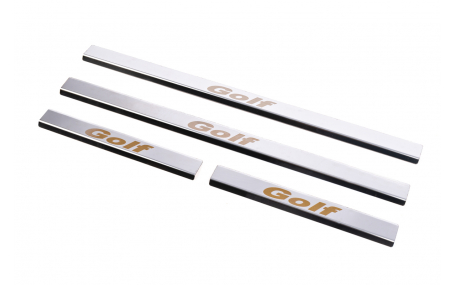 Накладки на пороги Volkswagen Golf 5