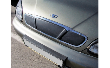 Зимняя накладка на решетку Daewoo Lanos