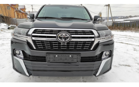 Накладки на бампера Toyota Land Cruiser 200