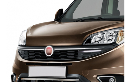 Хром накладки Fiat Doblo