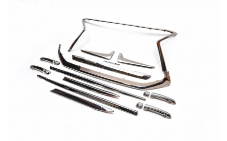 Накладки на бампера Toyota Land Cruiser 200