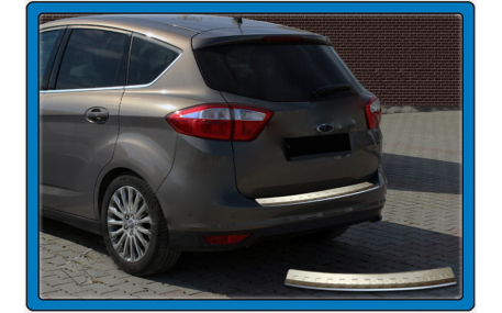 Накладка на задний бампер Ford C-Max