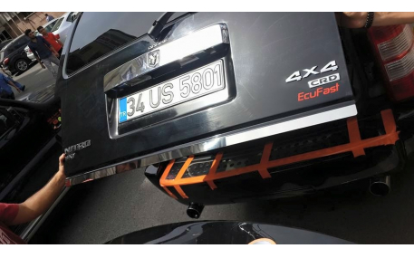 Хром накладки Dodge Nitro