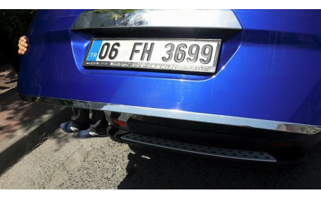 Хром накладки Ford Courier