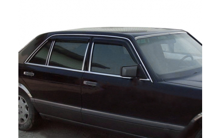 Дефлекторы окон Mercedes S-class W140