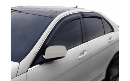 Дефлекторы окон Mercedes C-class W204