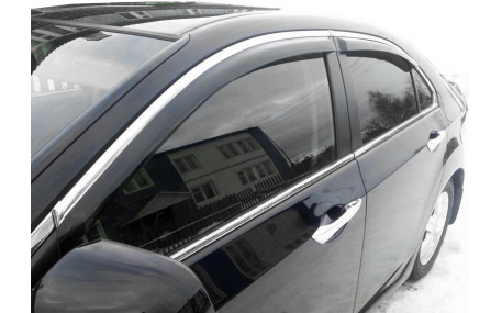 Дефлекторы окон Honda Accord