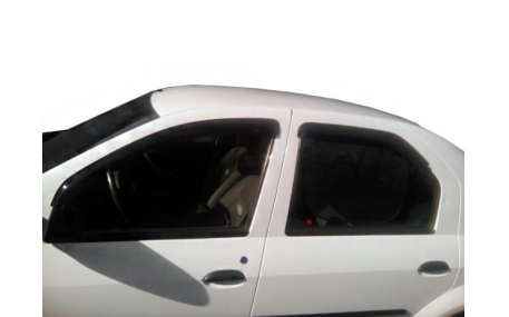 Дефлекторы окон Renault Logan 2004-2013
