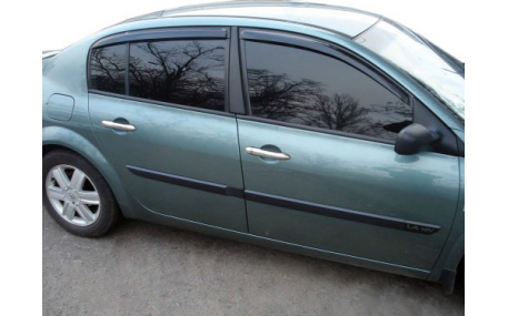 Дефлекторы окон Renault Megane