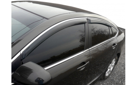 Дефлекторы окон Ford Mondeo MK5 Sedan