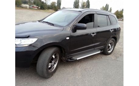 Подножки Hyundai Santa Fe