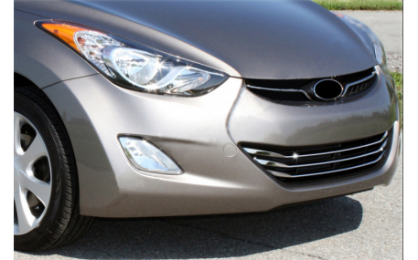 Хром накладки Hyundai Elantra MD