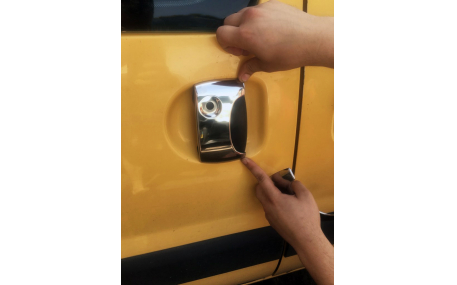 Хром накладки Renault Kangoo