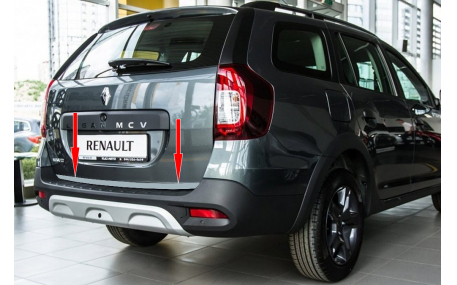 Хром накладки Renault Logan MCV