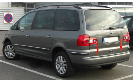 Хром накладки Seat Alhambra