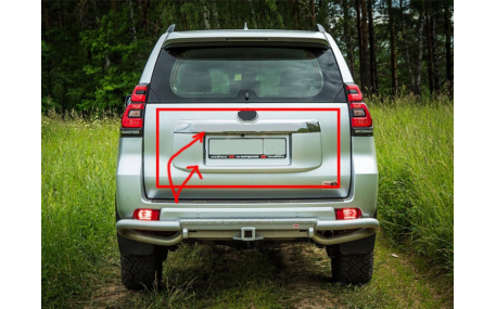 Хром накладки Toyota Land Cruiser Prado 150