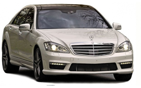 Бампер передний Mercedes S-class W221