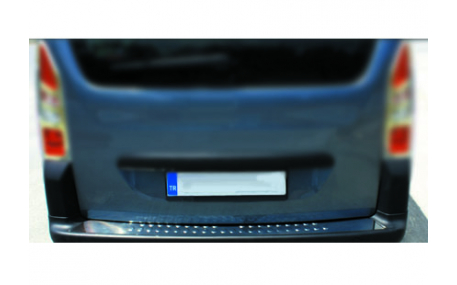 Накладка на задний бампер Citroen Berlingo