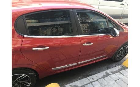 Хром накладки Peugeot 208