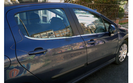 Хром накладки Peugeot 308