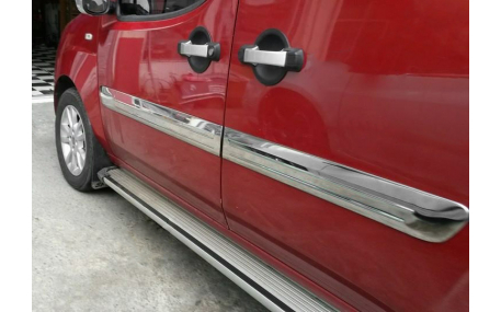 Хром накладки Fiat Doblo