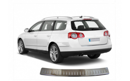 Накладка на задний бампер Volkswagen Passat B6