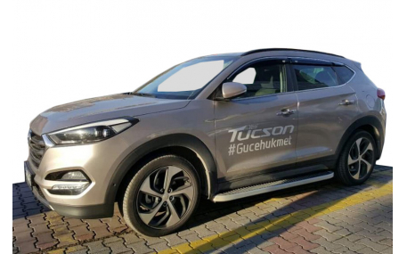 Подножки Hyundai Tucson